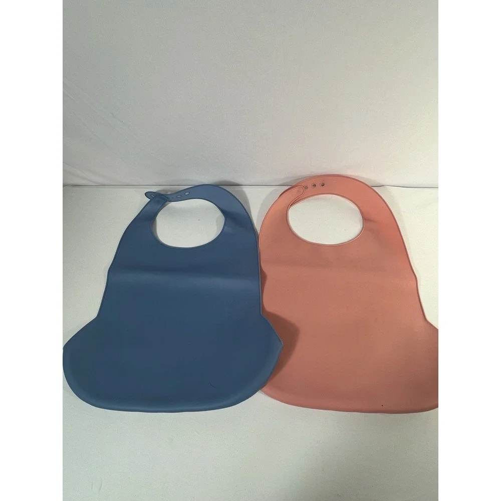 Adjustable Silicone Adult Bib, Washable Bib for Men & Women, Waterproof bib f...